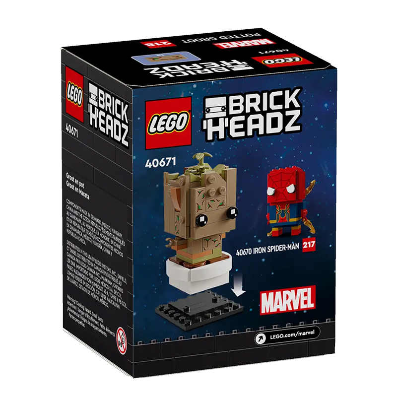 LEGO Superhero Squad Marvel Minifig Potted Groot 40671