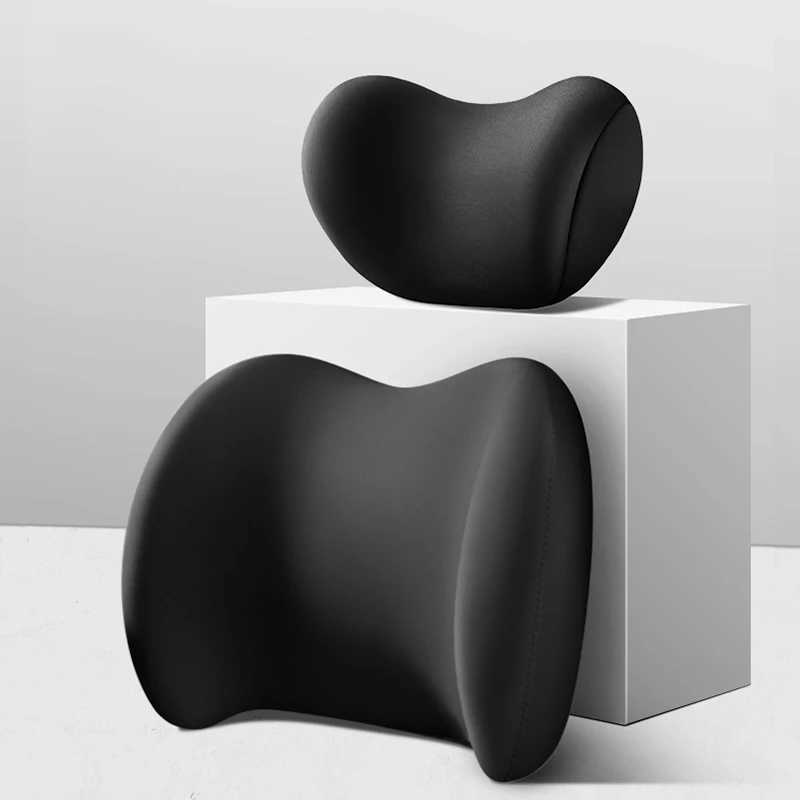Car Headrest Neck Pillow And Lumbar Support Set Car Pillow Seat Cushion Universal Memory Foam Cushion Backrest Car Interior G251124