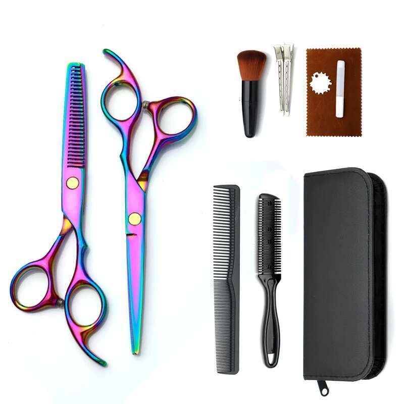 6.0Inch Household Professional Haircut Modeling Accessory,Salon Hairdressing Scissors,Hair Cutting Styling Accessories Tools