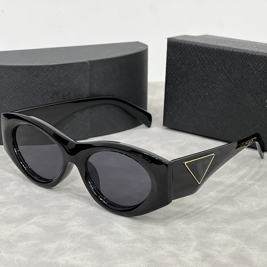 Designer sunglasses fashionable oval thick-framed sunglasses UV400 polarized sunglasses 2025 new retro and simple sunglasses trendy street style sunglasses