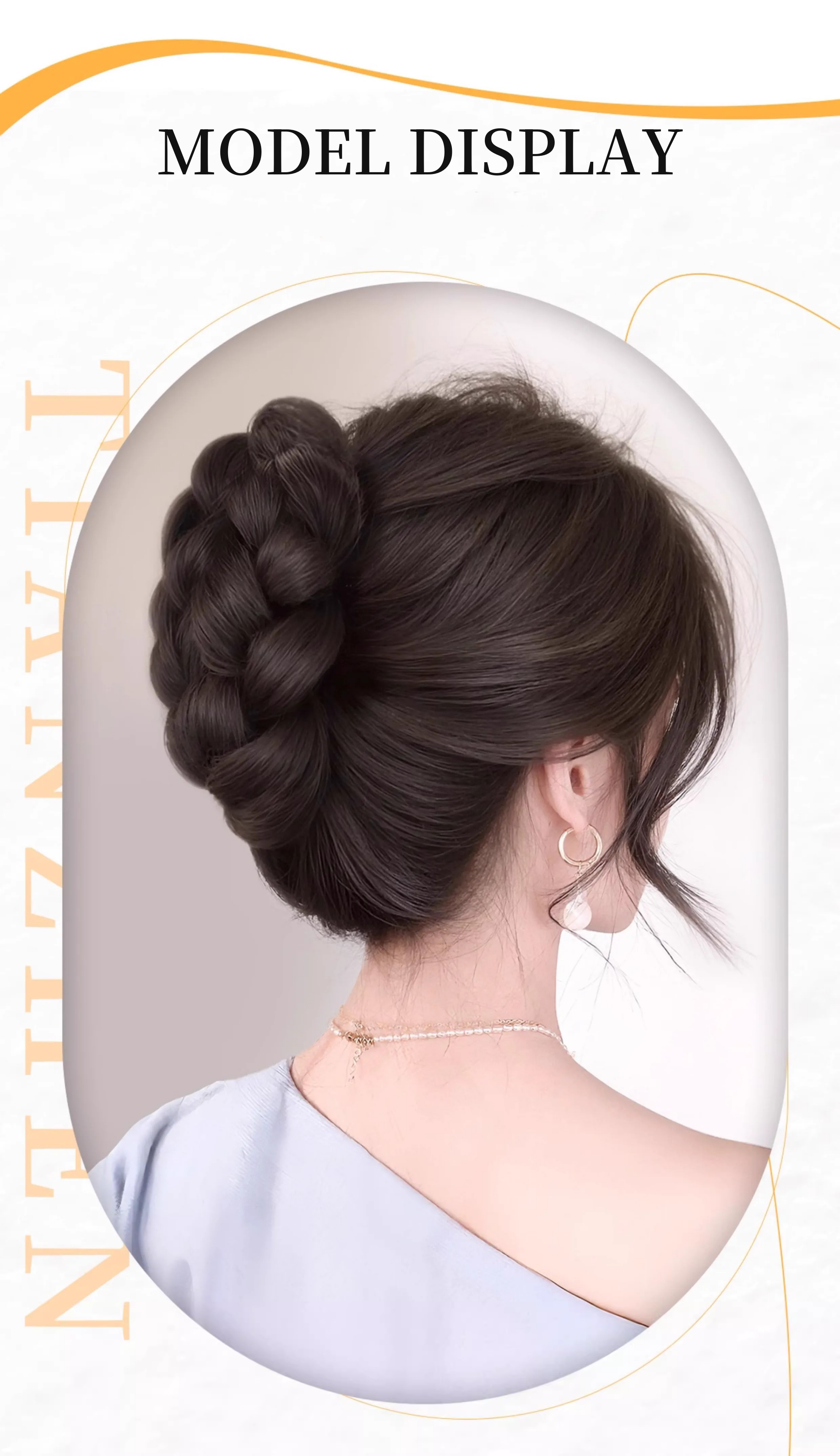 Elegant High-Temperature Resistant Hair Extension Durable & Natural-Looking