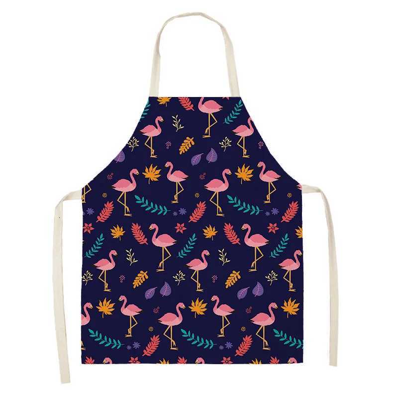 Womens kitchen apron Linen man Childrens Big size Child girl Waterproof boho Half Work Coffee cute animal funny C2511240