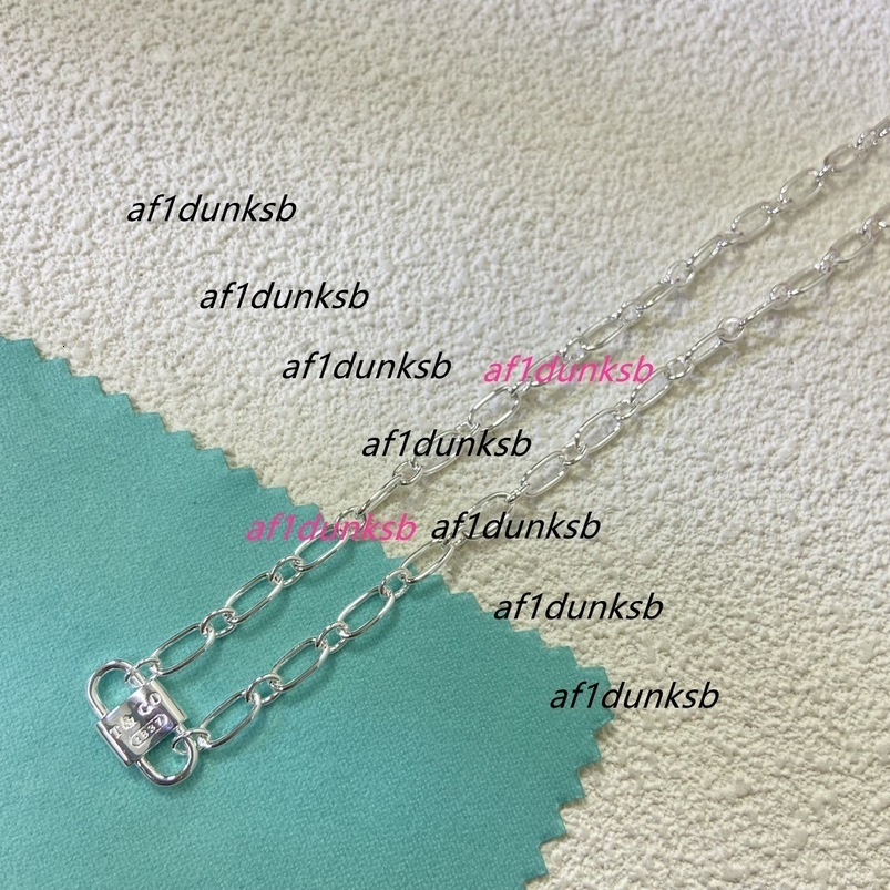 tiffamy and co designer luxury jewelry charm necklace Luxury Necklaces Women Diamonds Metal Chain Thin Pendant Necklaces couples bracelet 4 tiffanyx tiffanys U7F7