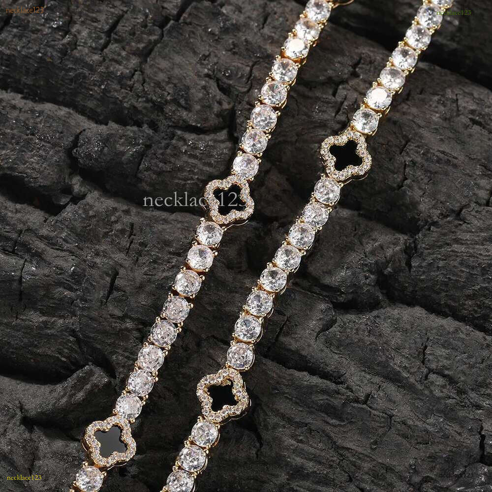 Hip Hop Cross wer Tennis Chain Necklace Bracelet 5A Zircon Women Mens Jewelry
