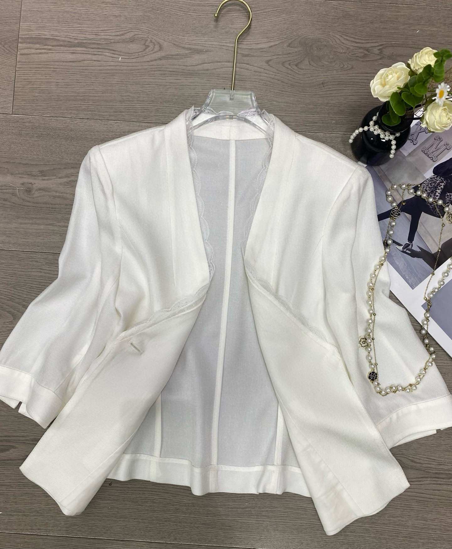womens blazer womens casual suits business Vogue Paris 2025 Fashion Week Show Customized Fashion Tailored clothing M004