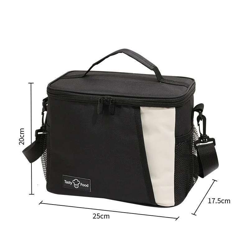 Insulated Large Bags For Women Men Reusable Lunch Bag With Adjustable Shoulder Strap