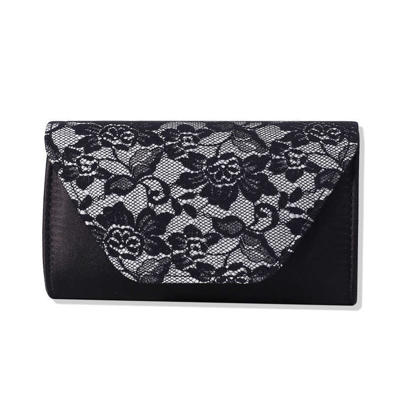 Dinner Bag New Lace Dinner Fashion Women S Flip Shoulder Handheld Chain Bag KQ