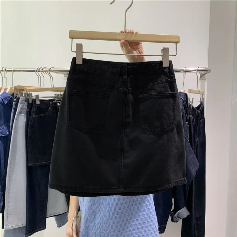 Womens high waisted slimming tight denim bodysuit petite Aline for summer wear trend fashion 250417