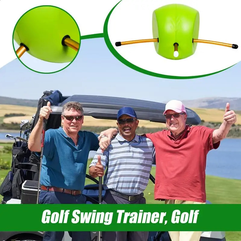 Golf Swing Arm Postures Corrector Golf Swing Trainer Connecting Ball Swing Chicken Wings Corrector For Golf Chipping Accessories 250421