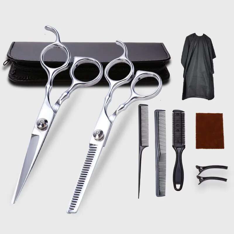 6.0Inch Professional Hairdressing Suit Home Haircut Barber/Salon Thin Scissors