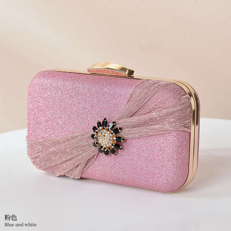 Dinner Bag New Korean Version Trendy And Fashionable Dinner Evening Party Niche Design Single Shoulder Chain Bag Women S Bag KQ