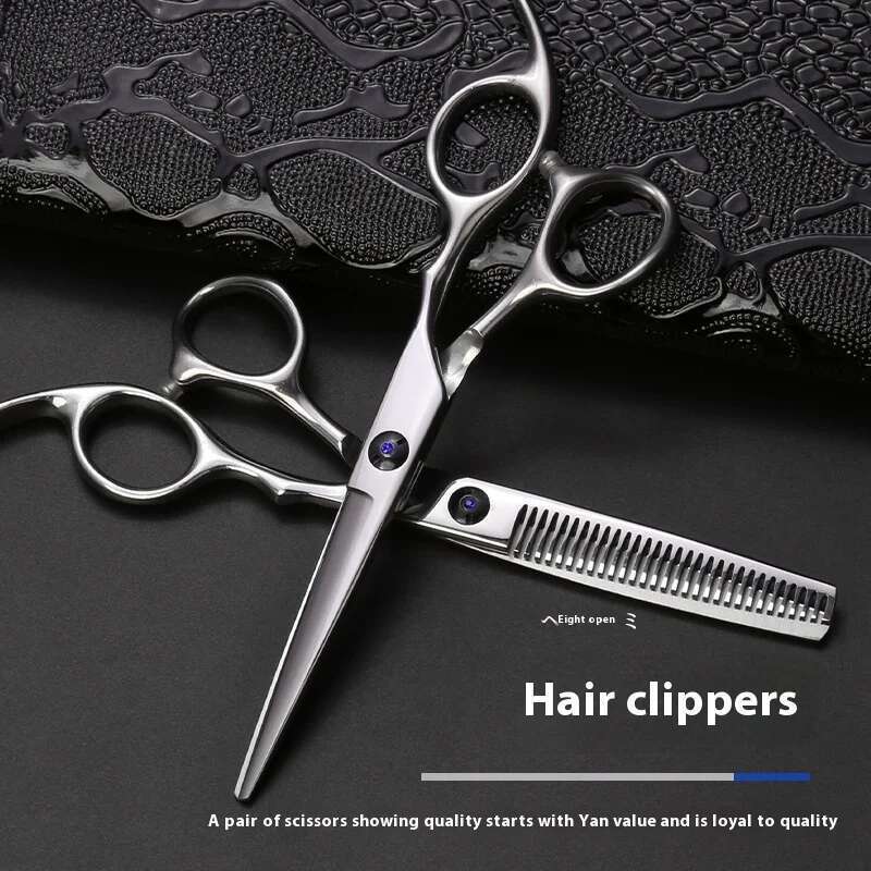 6.0 440C Steel Hairdresser Professional Salon Barber accessories Hairdressing Scissors