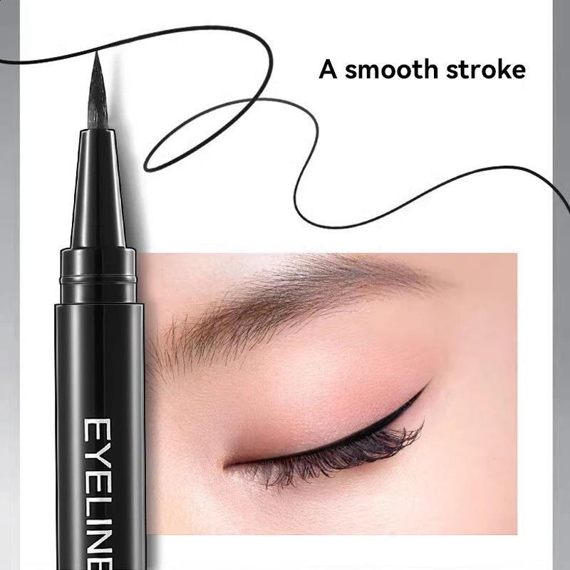Waterproof liquid eyeliner pen durable matt fast dry easy coloring pigment cosmetics 250418
