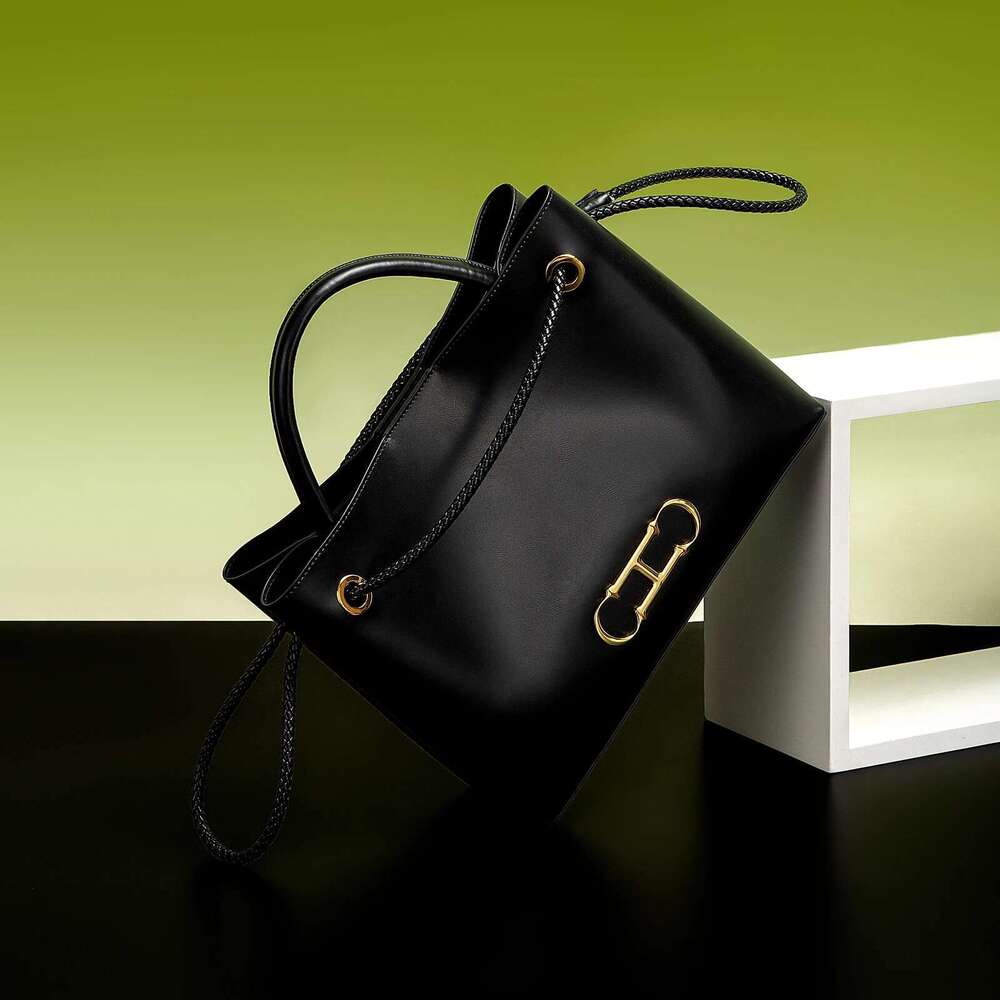 CHCH Tote 2025 New Black Business Women's Dual Purpose Shoulder Bag