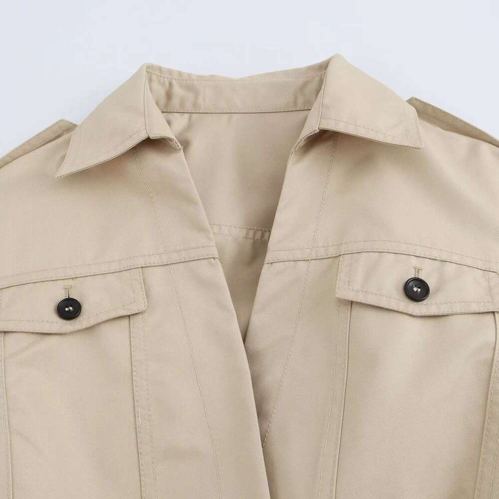 Designer Clothes Autumn New Women's Clothing European And American Fashionable Simple Shirt Style Midi Long Sleeved Dress