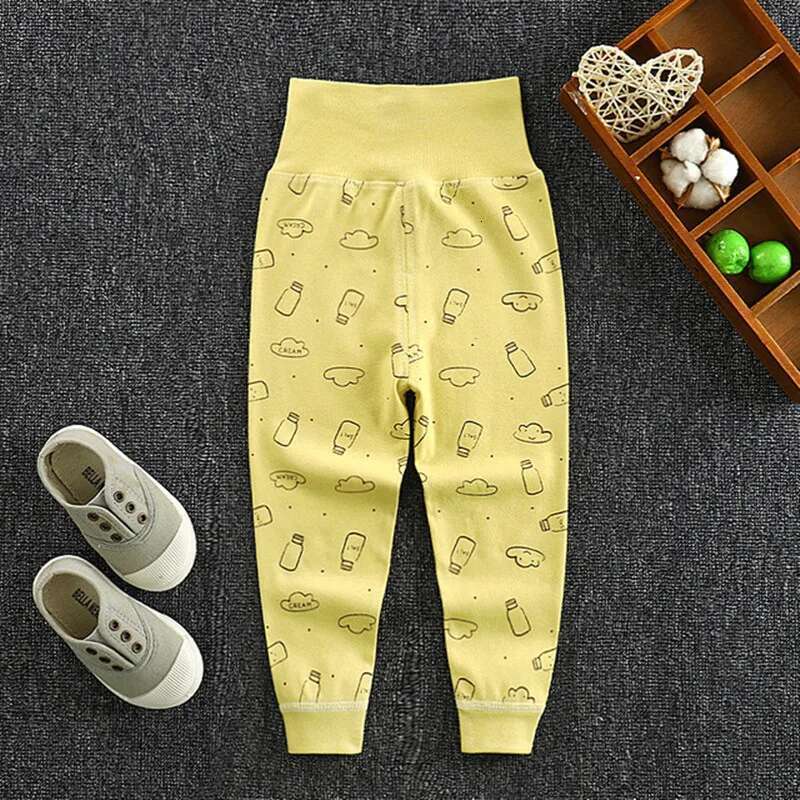 2025 Autumn Spring Long Trousers Girls Boys Leggings Newborn Cotton Clothes Baby Clothing Infant Kids PP Pants
