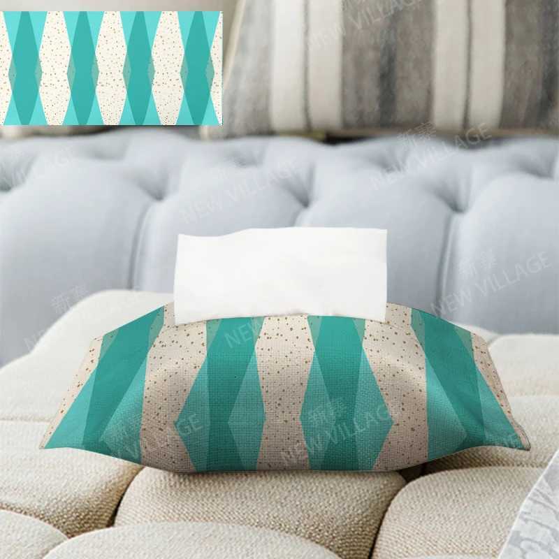 Home decor boho fabric tissue box car tissue holder tissue cover box Textiles cloth storage tissue bag nordic wipes dispenserM251124