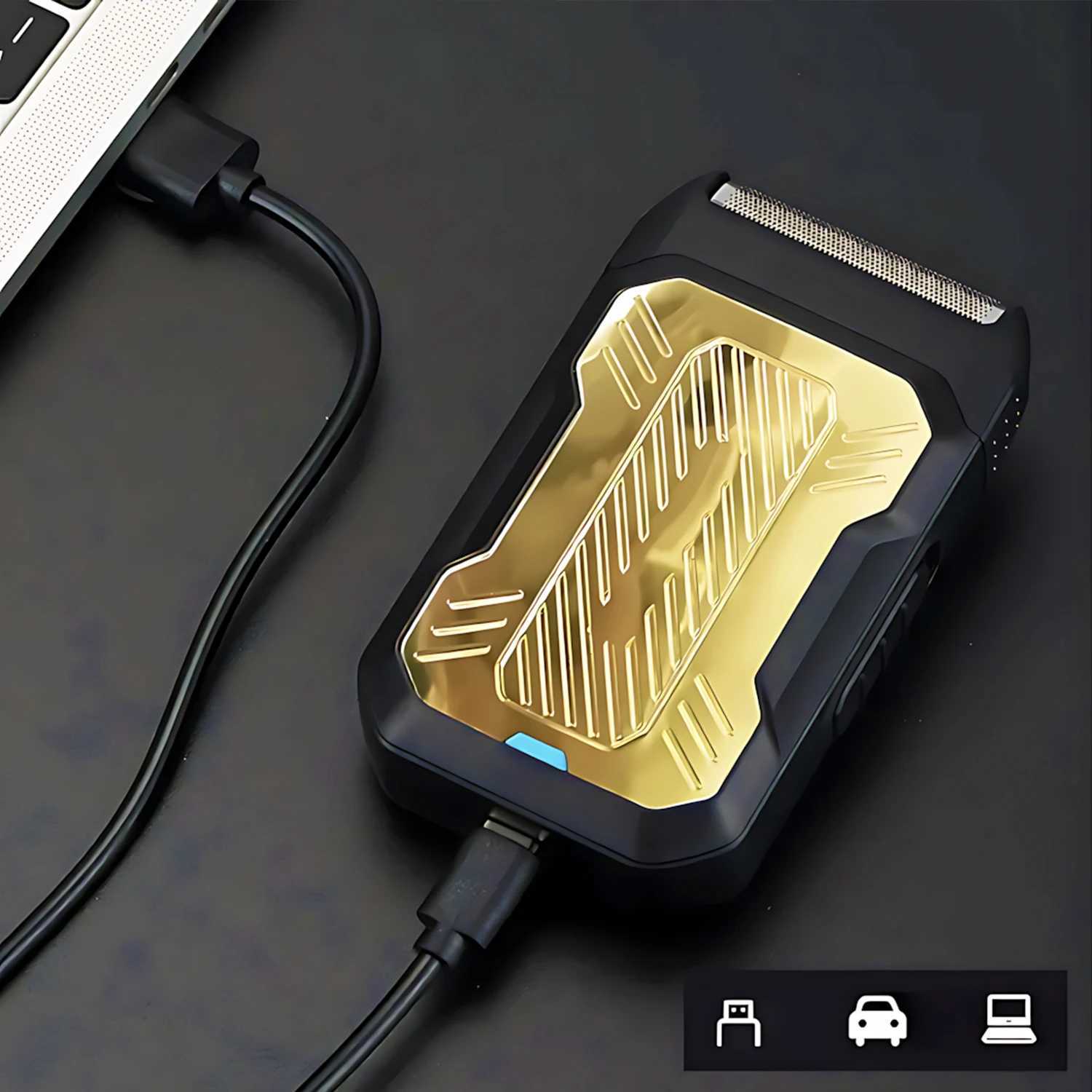 Electric Beard Shaver For Man Sideburns Trimmer Razor With Classical Design Rechargeable Lithium Battery With USB Charger L251124