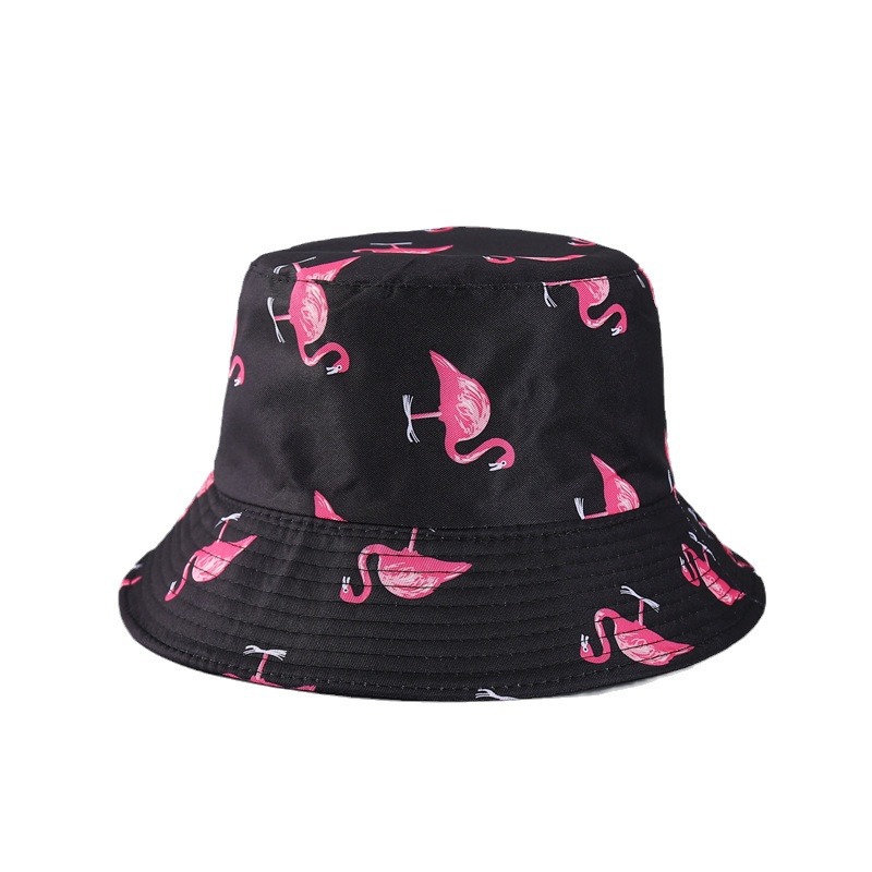 Flamingo printed bucket hat Y2K designer beanie bonnet winter hat luxe mens beanie designer winter hat beanie men hats designers women New style small - view 7
