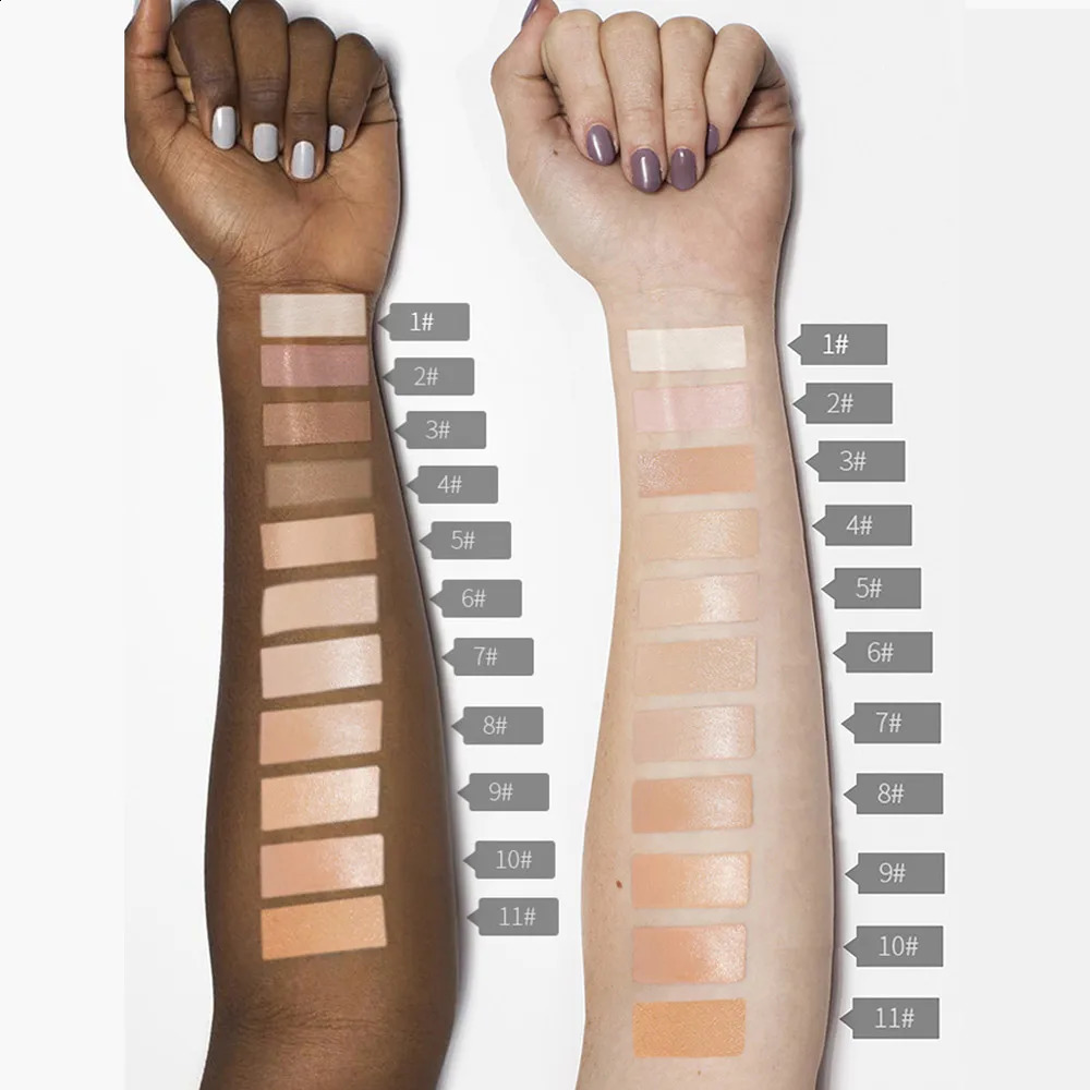 Pudaier Blue Pink Liquid Foundation Face Makeup Nutritious Base Concealer Cream Make up Cosmetics Facial Brighten Corrector Tint 250423
