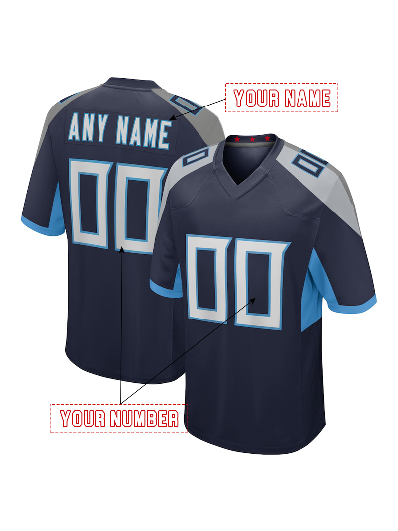 1 Cam Ward 2025 Jerseys Will Levises Tony PollardcJeffery Simmons T'Vondre Sweat Custom Stitched