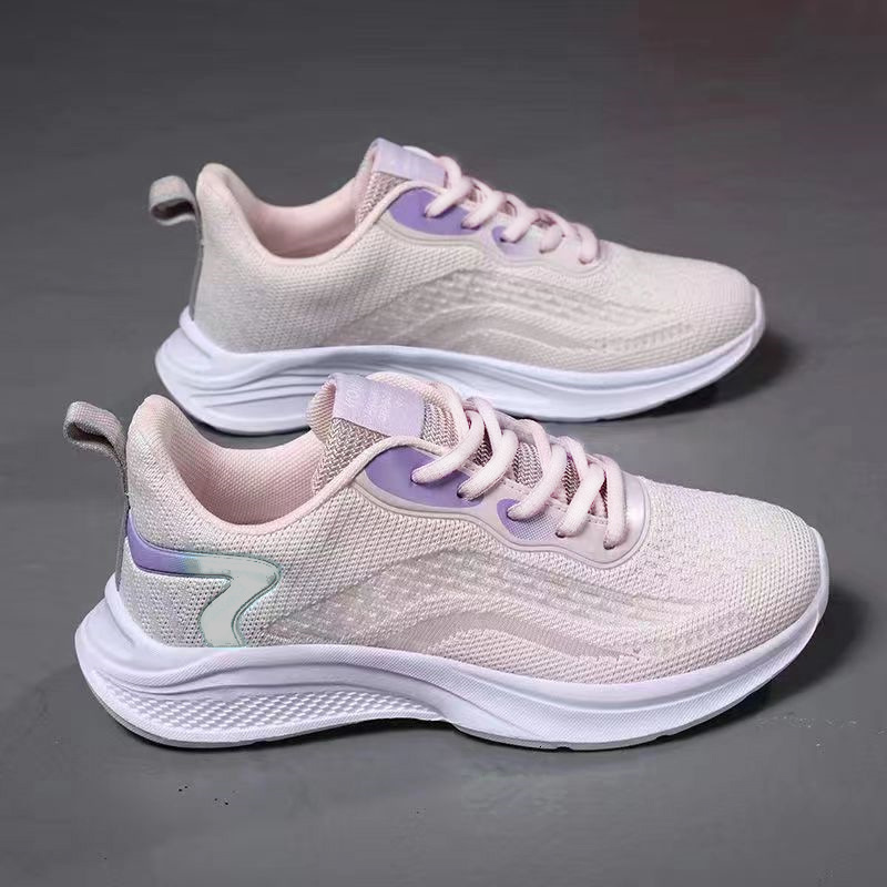 New Spring And Autumn Sports Women S Ultra Light Mesh Surface Breathable Soft Bottom Versatile Anti Slip Shock Absorbent Running Shoes For Women Ddmys