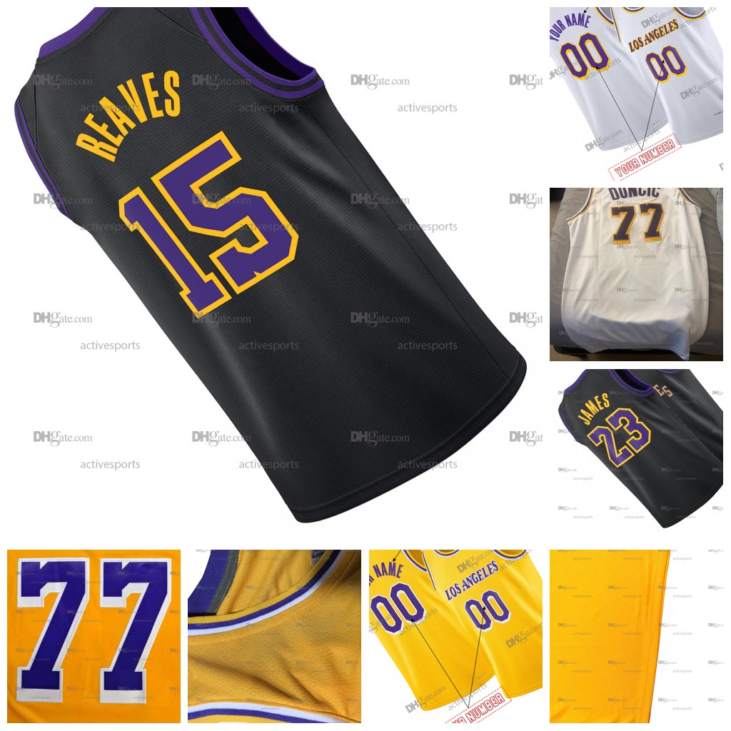 Custom 23 James 2026 City Edtion Basketball Jersey Reaves Smart Hachimura Embroidered Sports Jersey Breathable Sleeveless Sweatshirt