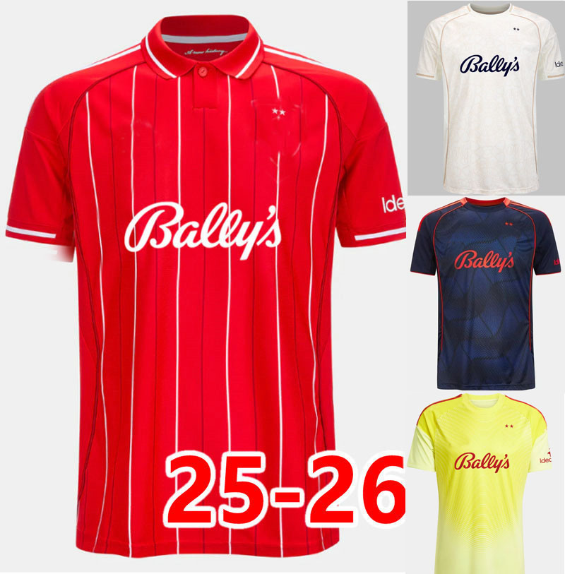 25 26 AWONIYI noTTInghAms Soccer Jerseys 2025 2026 home away 3rd NDOYE ForEsts ANDERSON WILIAMS GIBBS WHITE YATES Football Shirt goalkeeper Men Kids uniform