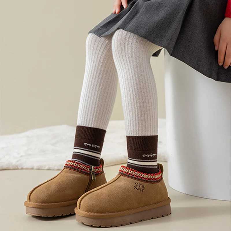 56/2000 Five pairs of thickened looped socks for boys and girls in winter soft comfortable and warm G251124