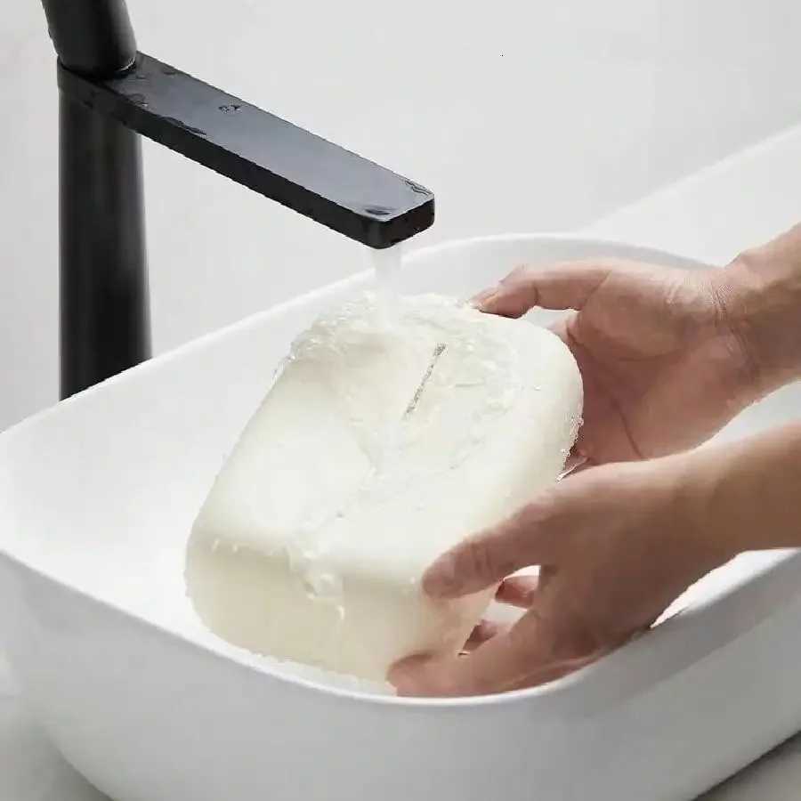 Light Luxury Tissue Box Soft Waterproof Tissue Box Cover Silicone Reusable Wet Wipe Box Holder Bathroom Kitchen Paper HolderM251124