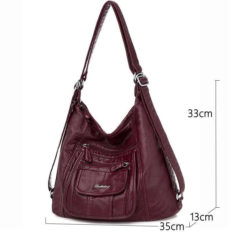 Designer Bag Handbags Women Designer Large Capacity Crossbody Female Shoulder Ladies Leather Messenger Bag Casual Tote Bags