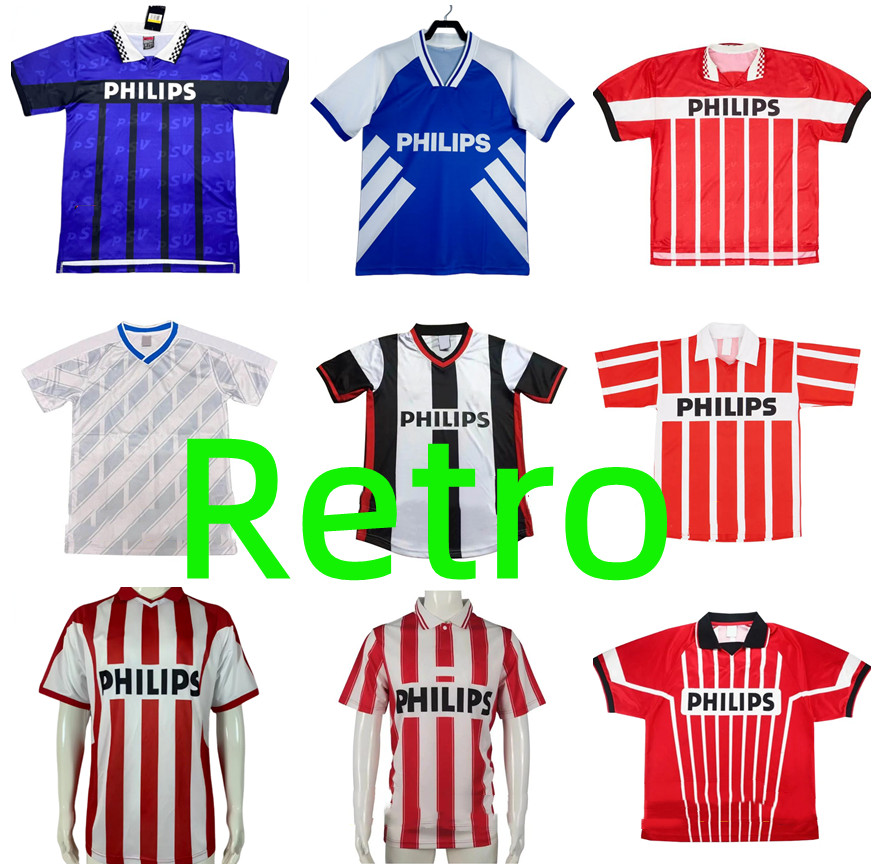 Retro classic 1987 1988 1990 1991 1992 1995 1996 1997 1998 Eindhovens Ronaldo soccer jersey v.NSTELROOY WATERREUS BRUGGINK ROMMEDAHL home away football shirt