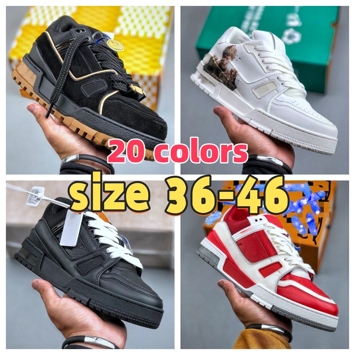 2024 summer breathable classic Luxury mens women casual shoes White lovers trainer designer sneakers printing low cut red black white Luxury running skate shoes z6