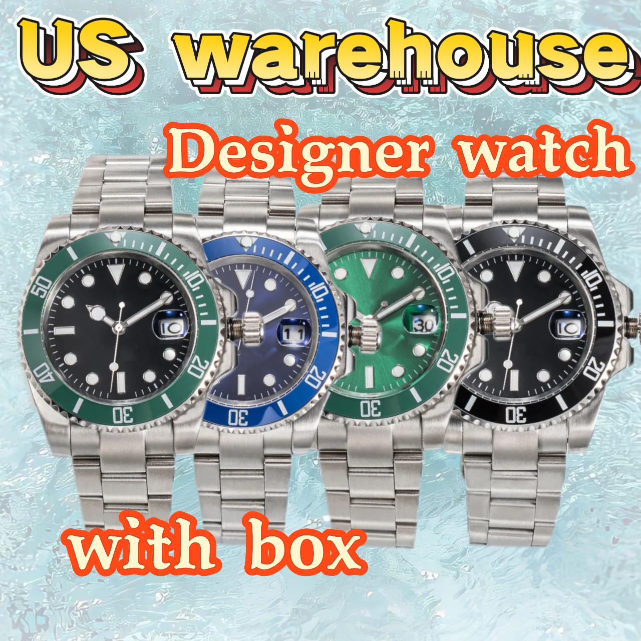 watch mechanical womens mens watches man designer luxury watch sapphire glass water resistant stainless steell