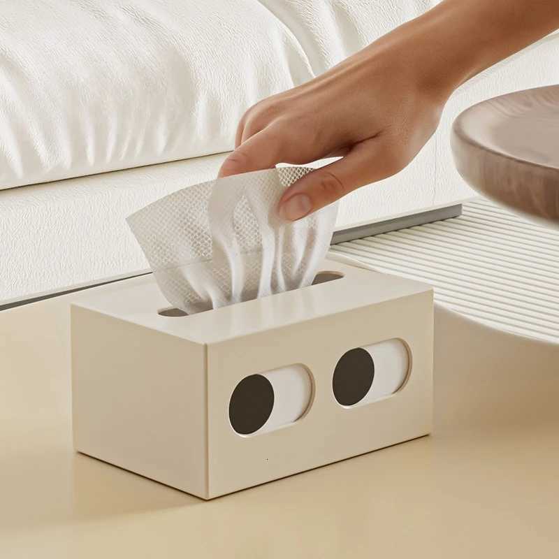 Big eye tissue box living room household tissue box coffee table decoration creative dining table cute tissue storage boxM251124