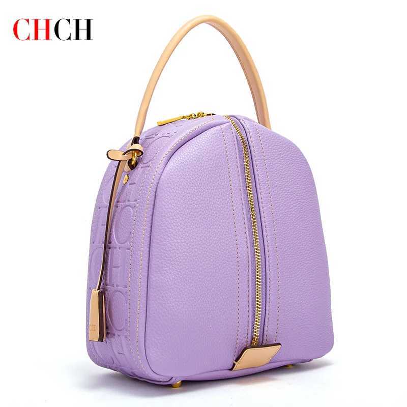 CHCH Womens Bucket Bag New Dual purpose Handbag Classic Letter Embossed Shoulder Bag Z250424