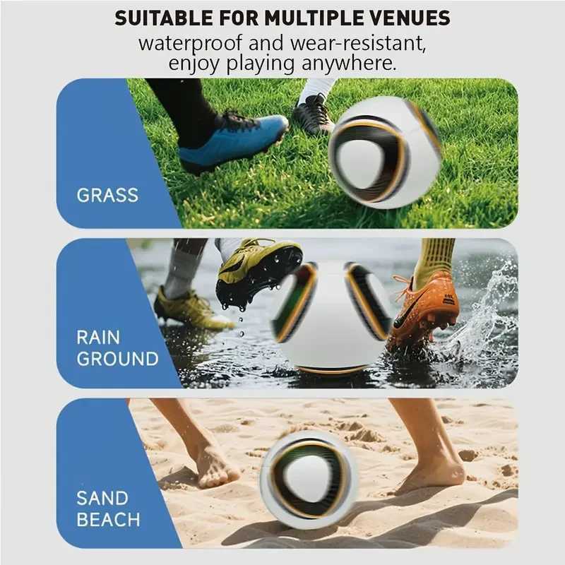 Jabulani Soccer South Africa 2010 Competition World Cup Soccer Size5 Match Football Outdoor Sports Training Ball ProfessionalT251124