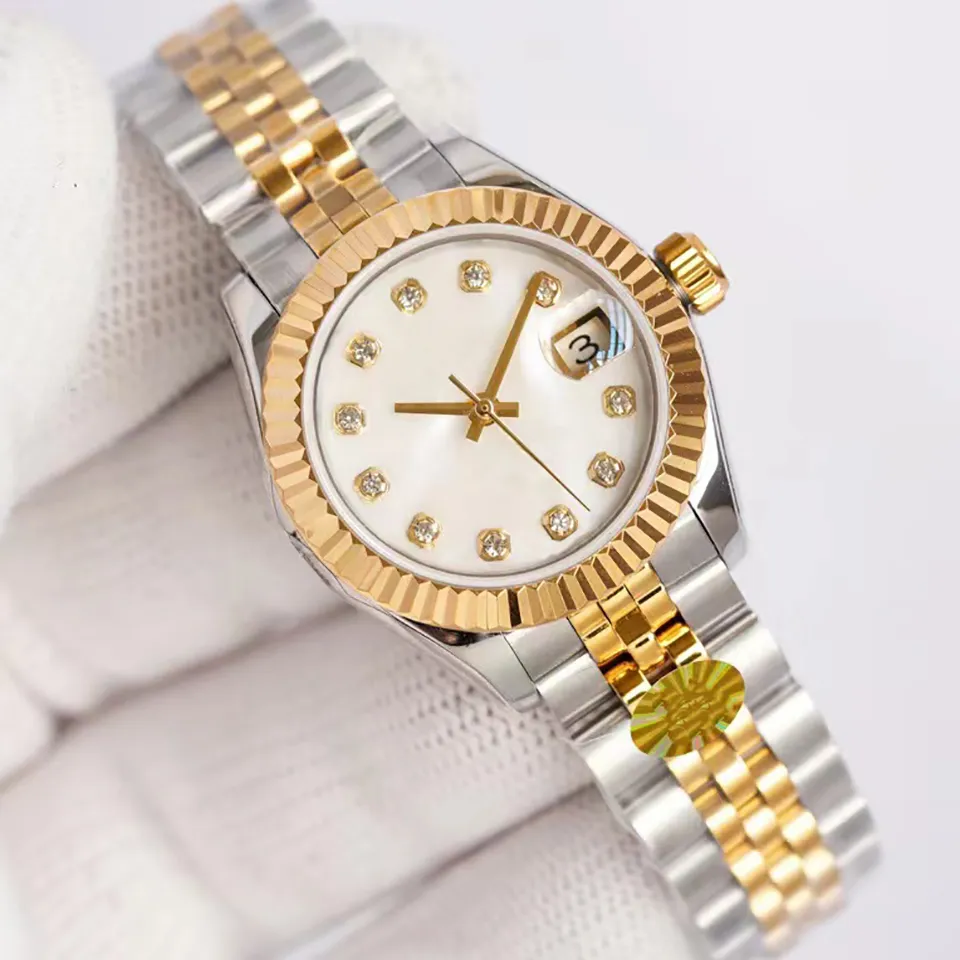 Automatic Mechanical Movement Women's Watch 31MM all stainless steel Classic Sapphire Designer Luxury Women's high-quality watch
