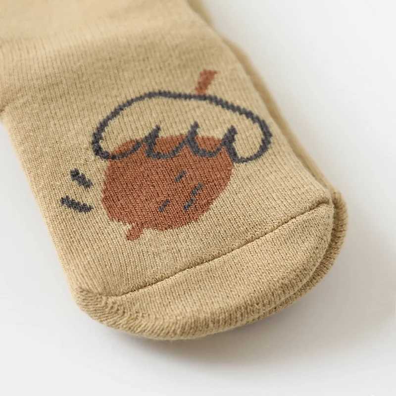 1/5Pairs Winter SOCKS New Kids Thick Terry Floor SOCKS Print Keep Warm CHIldrens Anti Slip SOCKS For Girls Boys 0-5Y G251124