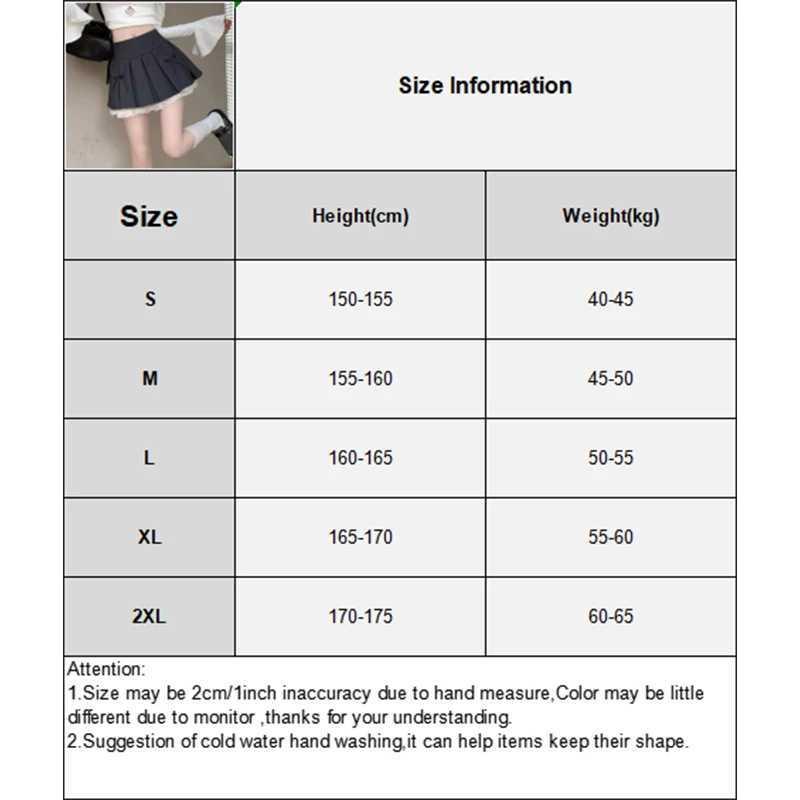 Korean style fashionable sweet high waisted college style pleated womens clothing M250424