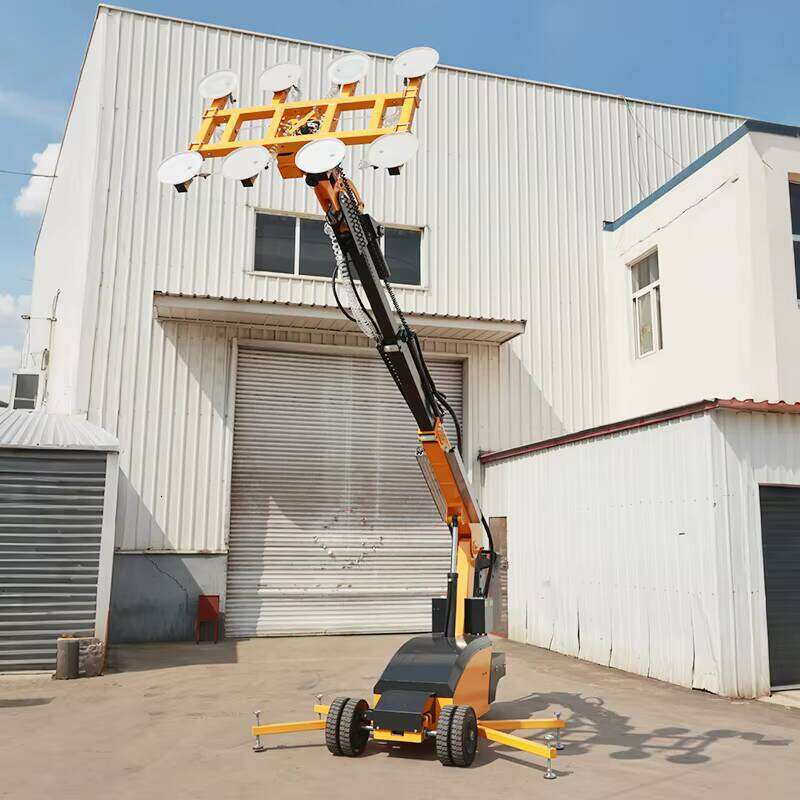 300-800kg Glass Handling Equipment Metal Steel Plate Vaccum Glass Lifting Glass Lifting Robot