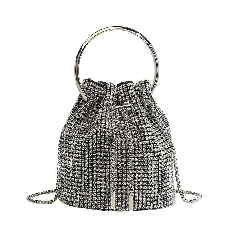 Designer Bag 2025 New Bucket Women's Crossbody Shoulder Bag Fringed Design Collapsible Chain Handbag Hot Selling Item Luxury Bag