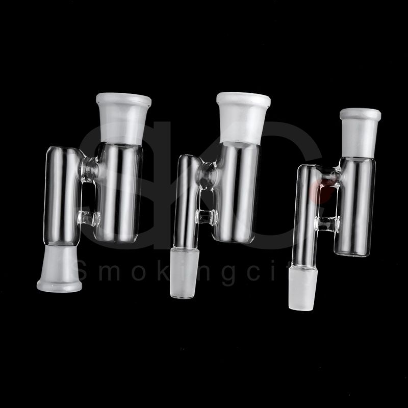New Glass Reclaim Adapter 14mm 18mm Male Female Glass Reclaimer Ash Catcher For Quartz Banger Nails