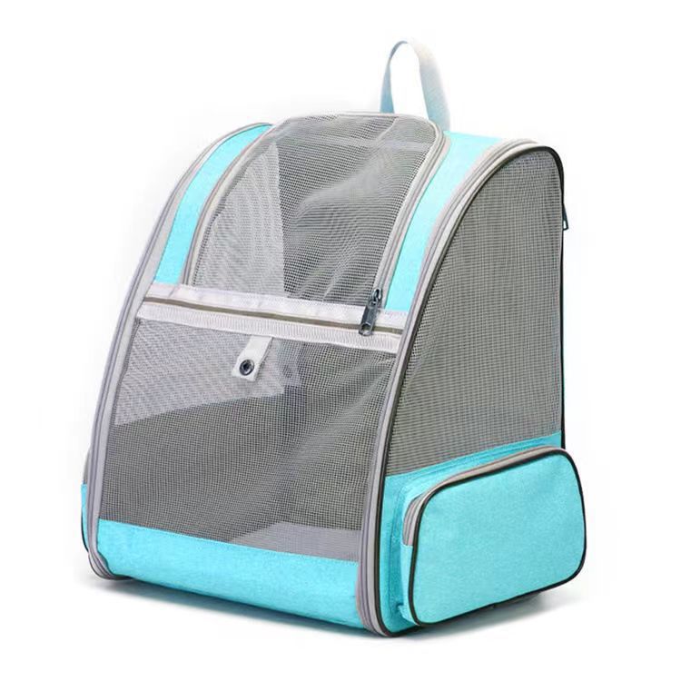 Lightweight Outdoor Dog & Cat Portable Backpack: Breathable Mesh Design, Easy Folding Feature - view 6
