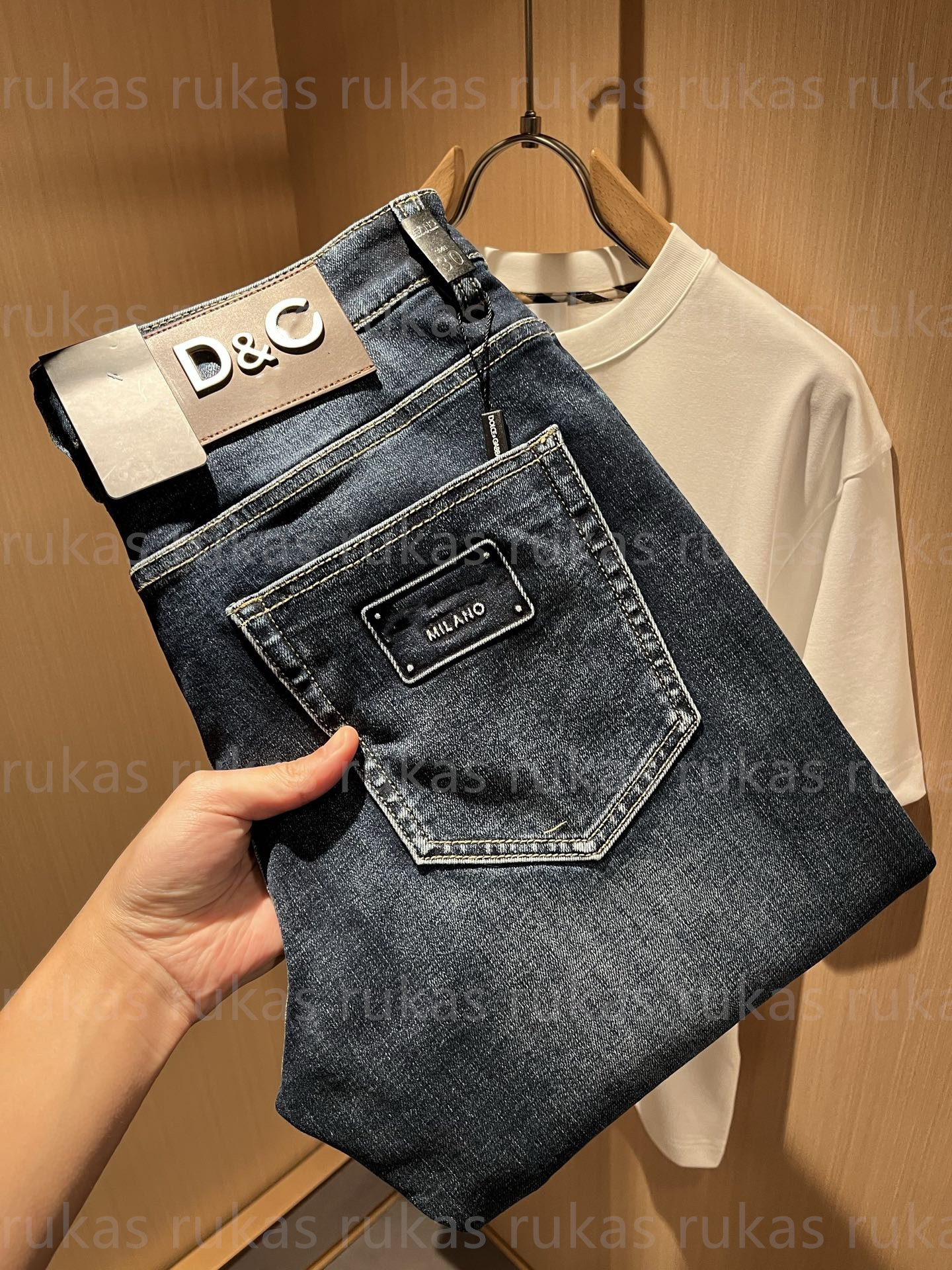 Mens Jeans Classical Luxury Designer black jeans Elasticity Jean Hombre trousers Fashion High Street Designer Men pants Trend styles pants Jeans pants size 29-40