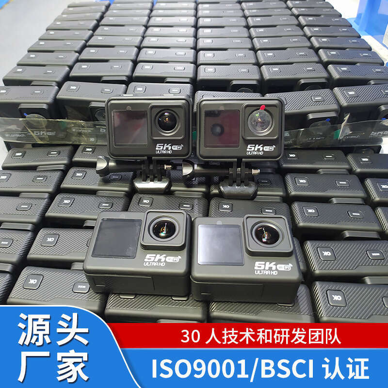 Cross-border 5K HD Wireless Microphone Noise Reduction Recording Anti-Shake Waterproof Mini Action Camera