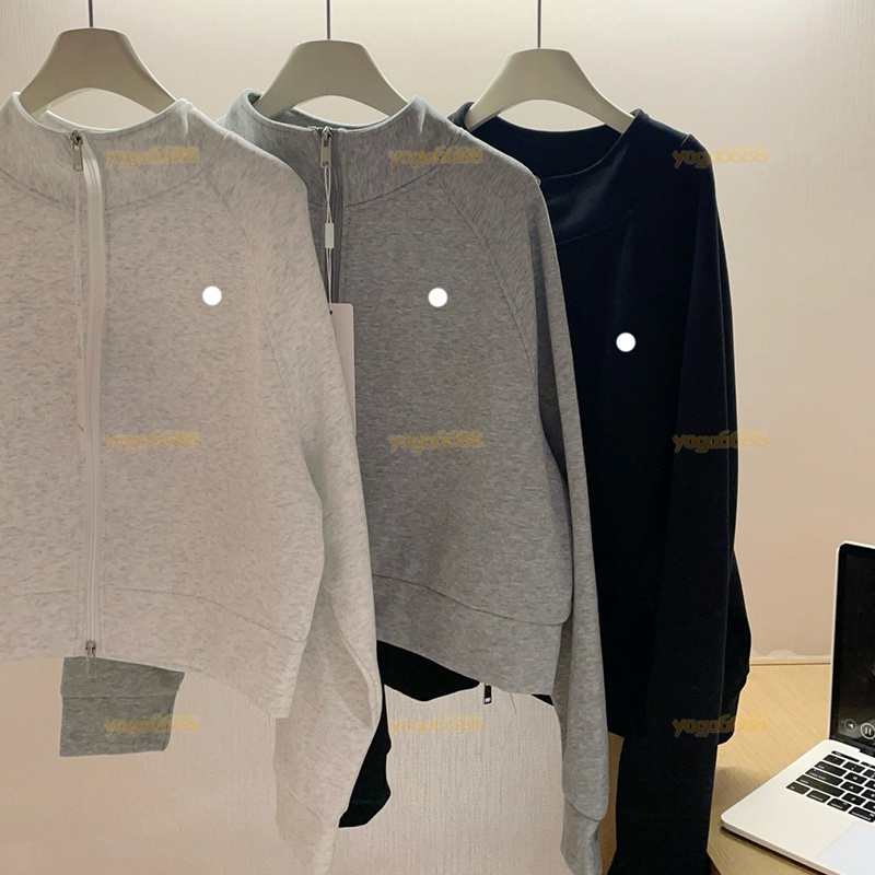 Designer Womens Yoga Jacket Set Full Zipper Up Hoodie Sports Hoodie Hooded SweatsSet Casual Loose Yoga Pants Wide-Leg Sweatpants Drawstring Jogger Pant Sets