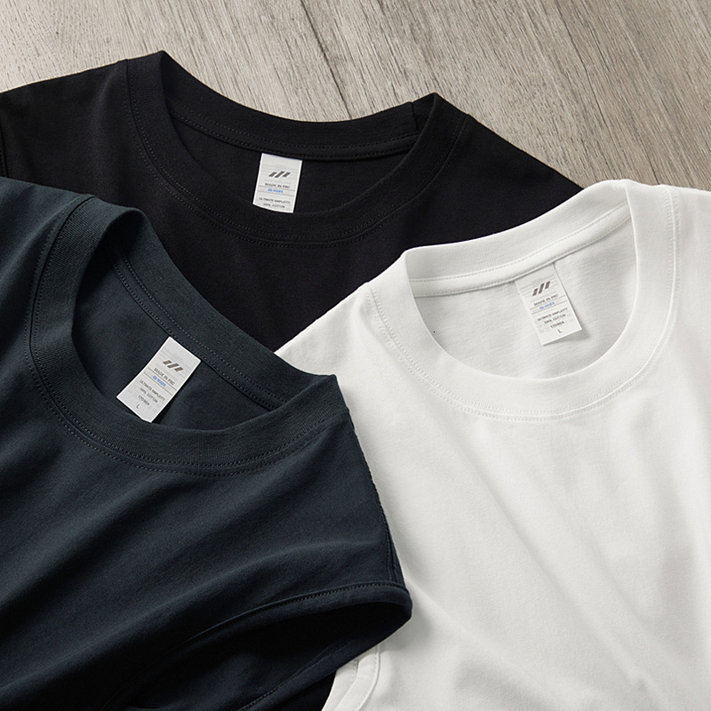 American Casual Camisole Tank Pure Cotton White Sleeveless T-Shirt, Sports And Fitness Loose Top, Men's Summer luanyun