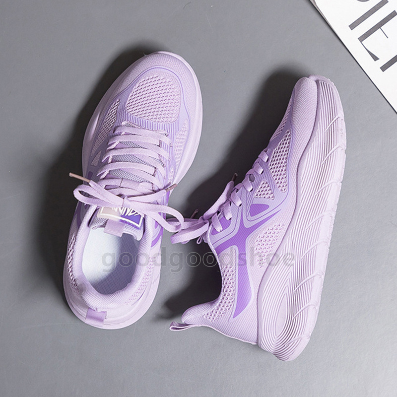 2025 Free Shipping Mens Womens Trainers Running Shoes Designer Black White Panda Color Lilac Orange Beige Green Sports Comfortable Fashion Sneakers Ou