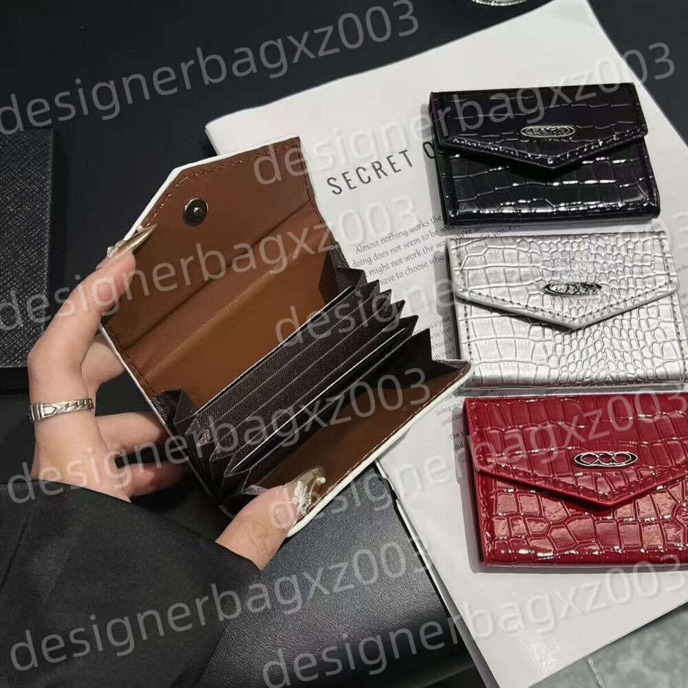 Viviennen West Wood Bag Saturn Pattern Designer Wallet Bank Card ID Multi Slot Cover Storage Bag Business Change High End Wallet Coins Card Holder Coachwalletstore